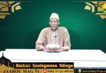 Oustaz Souleymane Ndiaye: Présentation de l’émission JAAR JAARU MAK ÑI