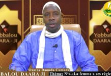 YOBBALOU DAARA JI: N°4 « La femme a ses règles » 1ère Partie: par Oustaz Daouda Camara