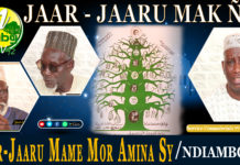 JAAR JAARU MAK NI n°5 » Jaar Jaarou Mame Mor Amina Sy de Ndiambour frère de Seydi Hadji Malick Sy avec Oustaz Souleymane Ndiaye …