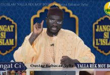 JÀNGAT CI L’ISLAM « YALLA RÉK MOY BOUR » Par Imam Babacar Sylla